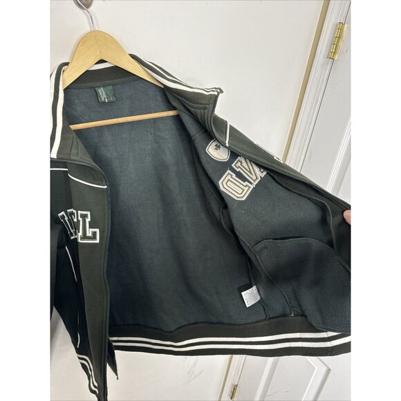Retro Irish Ireland  Men L Track And Field Green Jacket Zip - Picture 9 of 10